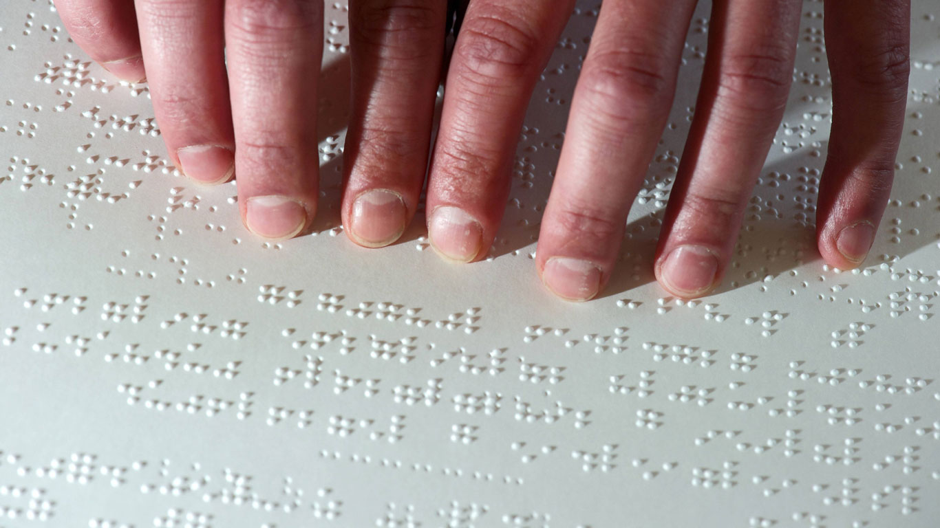 Blindenschrift