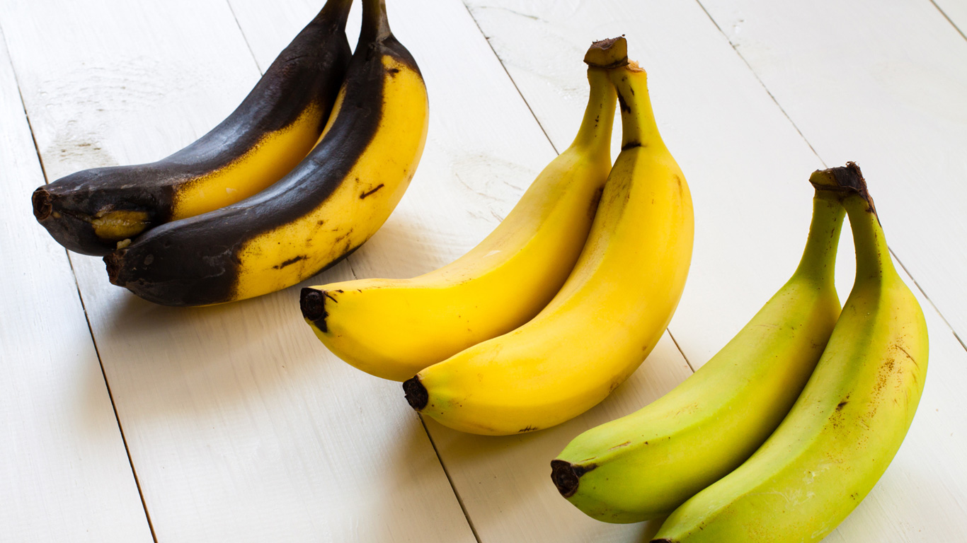 Grün oder gelb – in welchem Reifezustand sollte man eine Banane essen