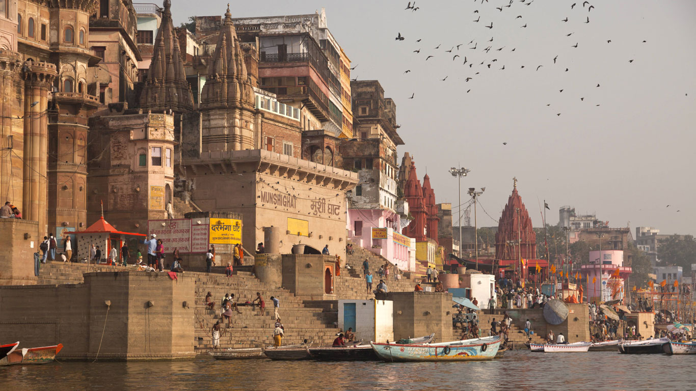 Indiens Fluss in die Ewigkeit