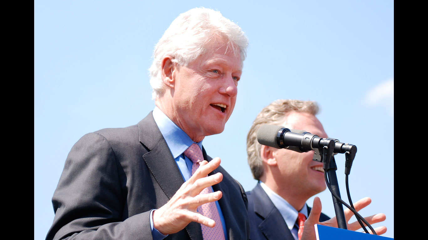 Ex-Präsident mit Hörgerät