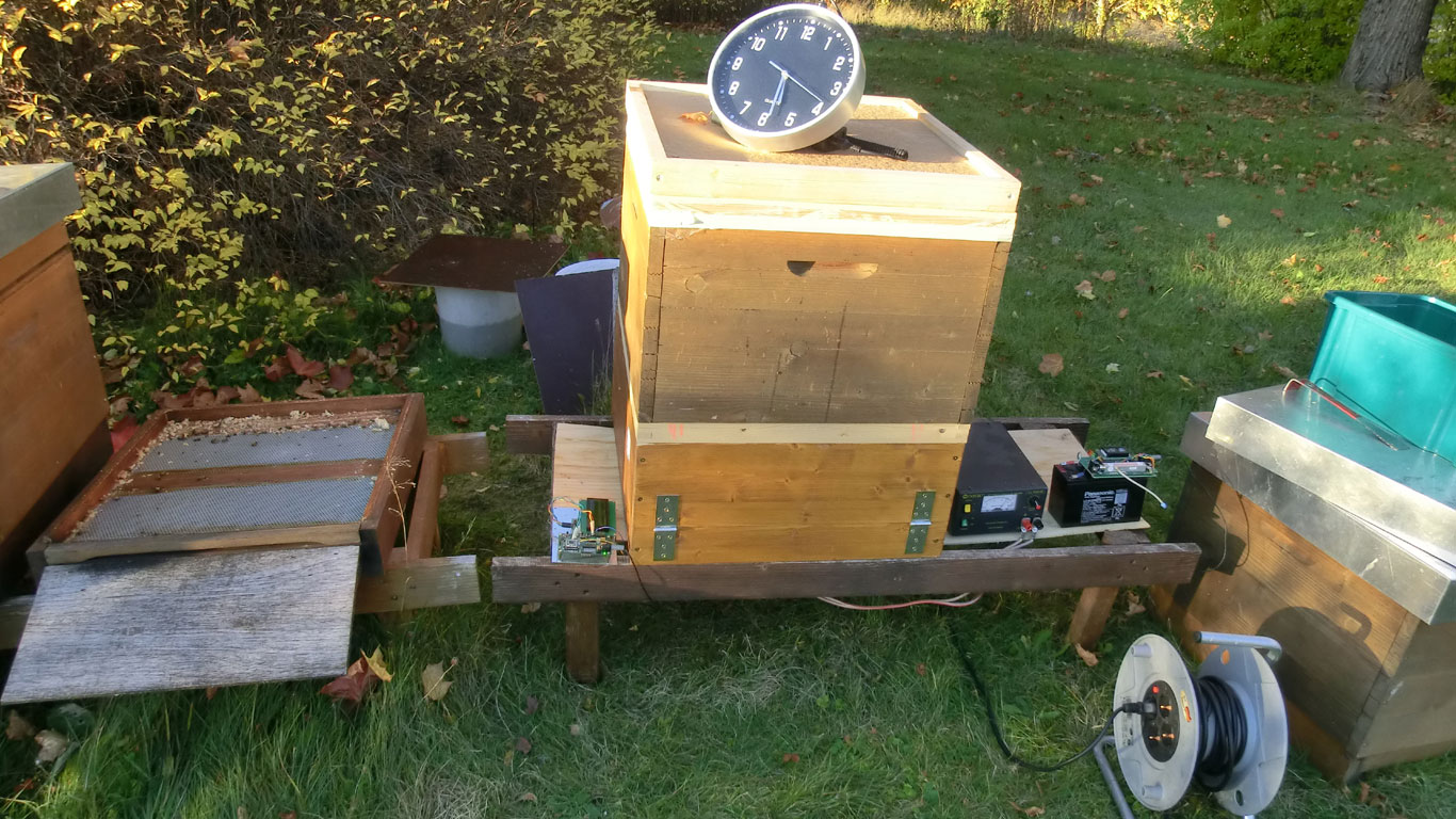 Prototyp mit Beute